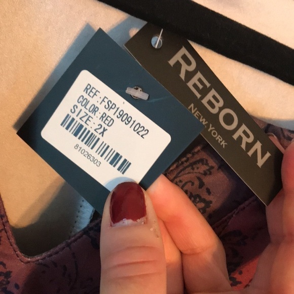 NWT Reborn New York Gorgeous Dress 2xl​​​ - Picture 6 of 6